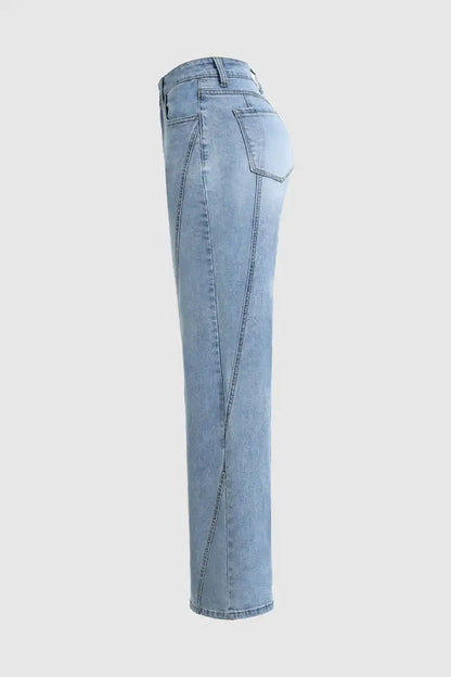 Flamingo™ - Jean coupe droite femme