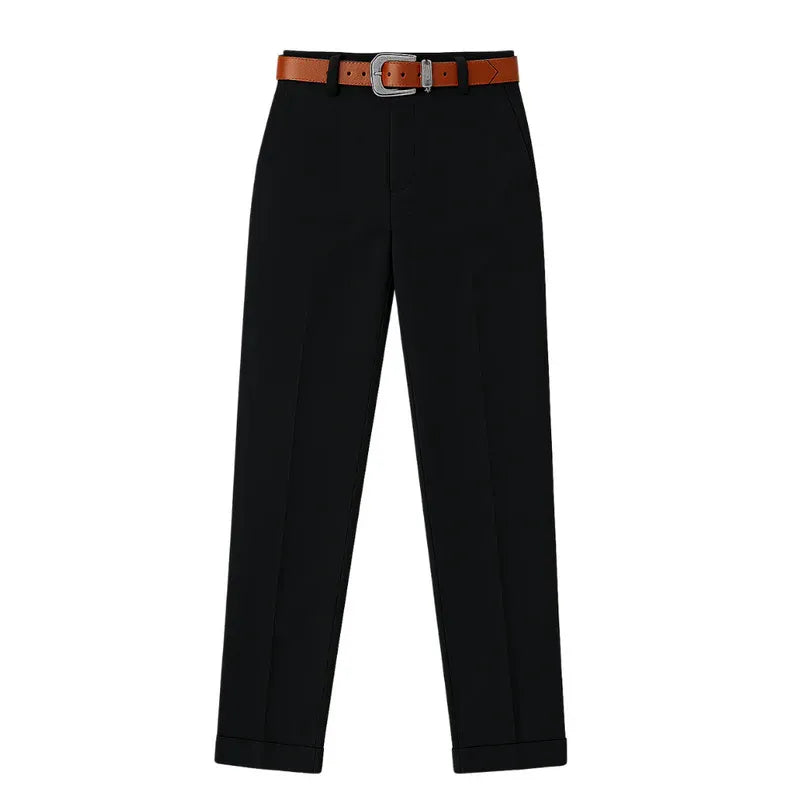 Elyna™ - Pantalon galbant rayé pour femme