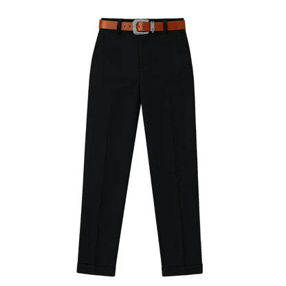 Elyna™ - Pantalon galbant rayé pour femme