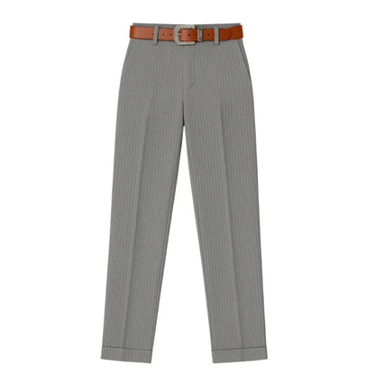 Elyna™ - Pantalon galbant rayé pour femme