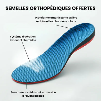 OrthoSport+™ - Chaussures de marche à confort orthopédique homme