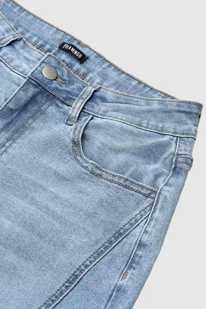 Flamingo™ - Jean coupe droite femme