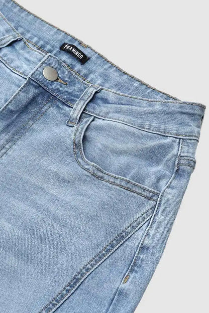 Flamingo™ - Jean coupe droite femme